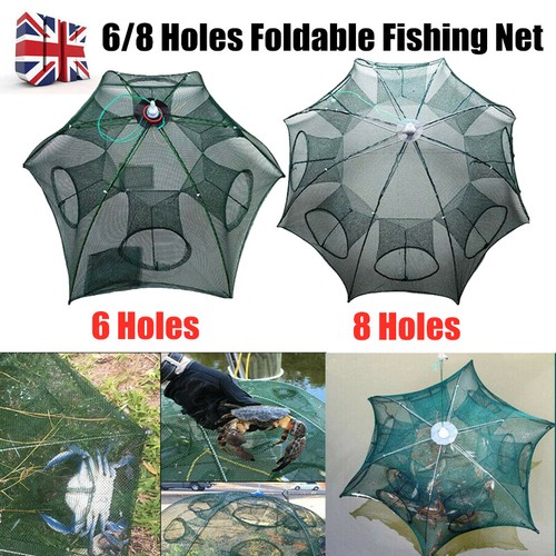 Fishing net 8holes - 6/8holes, foldable
