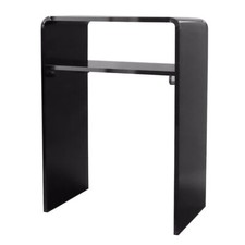 Black Acrylic Plastic Console