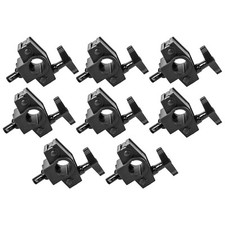 8 x ADJ Mini O-Clamp for 20mm