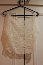 Lace negligee top