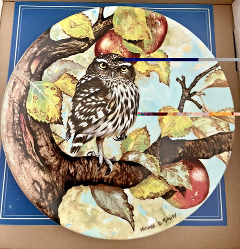 Collectable display plate - display, by