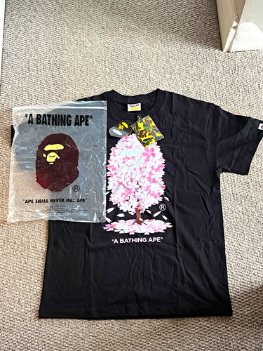 Bathing ape black graphic - a,