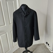 Thomas Nash Mens Black Wool