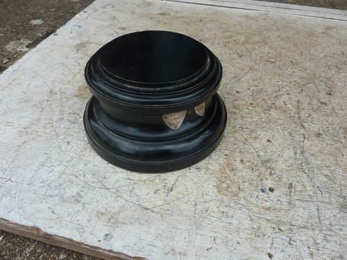 Trophy socle plinth ebonised - trophy,