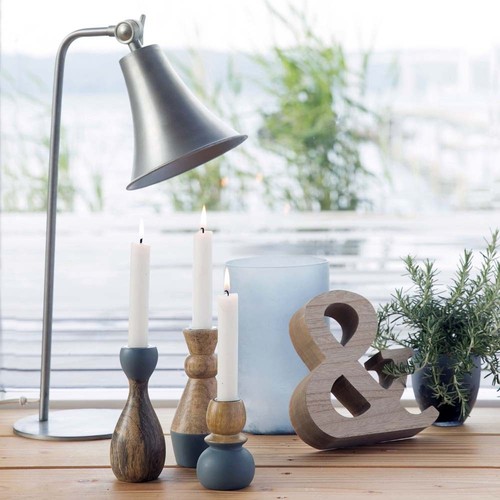 Desk lamp satin nickel - desk,