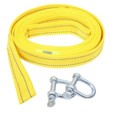 Tow Dolly Strap Replacement Tow Chain With Hook 4-meter Boat Trailer Winch Strap