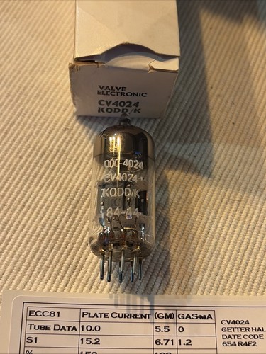 Ecc81 cv4024 nos - ecc81,