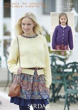 Sirdar 7342 Knitting Pattern