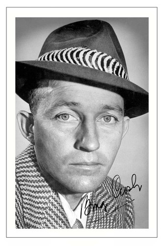 Bing crosby signed autograph - signed,