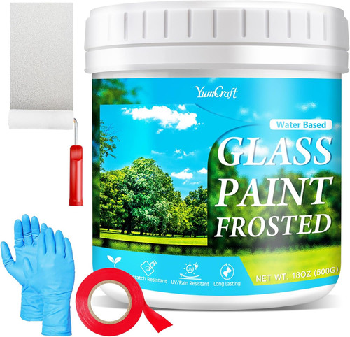 Frosted glass paint - 500g, with