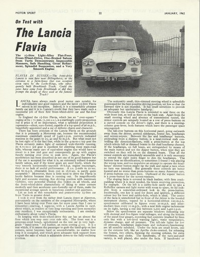Lancia flavia 1500 original - lancia,