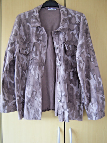 Ladies camouflage style jacket - ladies,