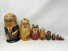 10 Piece Set Vintage Russian