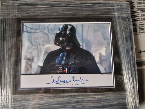 Authentic dave prowse signed - authentic,