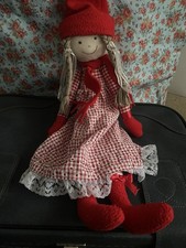 Handmade style fabric doll - fabric,