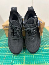 ASICS WOMENS GEL-NIMBUS 26 BLACK/BLACK SIZE UK 4