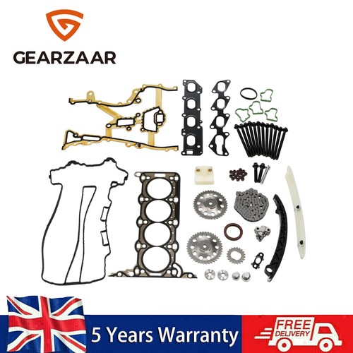 Head gasket set timing - gasket, chain