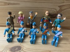 Thunderbirds Full Set Of 10 1992 Matchbox Figures Gerry Anderson