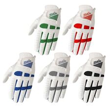 SG Men golf gloves Cabretta leather palm and thumb synthetic back 5 Colors