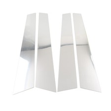 1 Set of Pillar Post Door Window Cover Trim Kit For Porsche Panamera 2009-2016