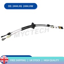 For Peugeot Partner Citroen Berlingo 1.6 2012-2020 Gear Linkage Cables 2444HG