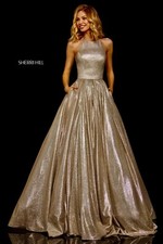 NWT Sherri Hill Glitter Ball