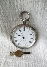 ANTIQUE, MENS, SWISS SILVER