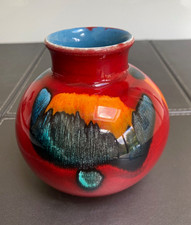 Poole Pottery Volcano Vase  -