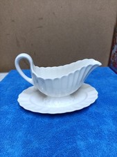 Gravy Boat White Ceramic Sauce