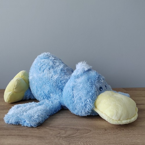 Tesco blue duck large plush - blue,