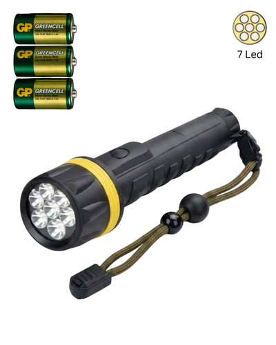 Vellcom led rubber torch - rubber,
