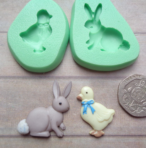 Mini craft mould bunny - craft,