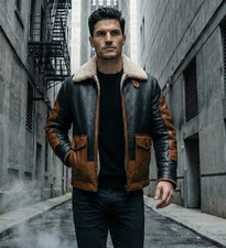 Men's Two-Tone B3 Bomber