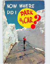Postcard Now Where Did I Park the Car?