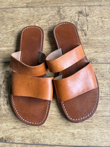 Moroccan leather sandals - moroccan,