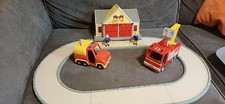 Fireman Sam Fire Station Playset with Road Track and Toy Figures