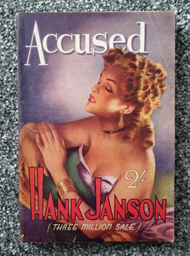 Accused hank janson - hank, vintage
