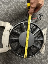 Revotec Race / Rally Comex Slimline Car Cooling Fan - 10'' (255mm) Sucks Air