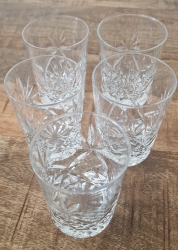 Vintage set cut crystal - vintage, 5