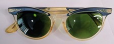 Vtg 50s Cateye Glasses Frames 4 1/4 Inch - 5 1/2 inch