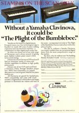 YAMAHA 'Clavinova CVP7 & CLP50' Music Keyboards ADVERT 1986 Print Ad 703/116