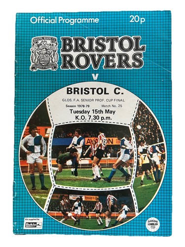 Football programme bristol - football,