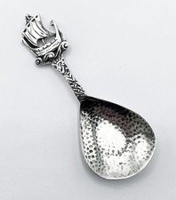 VIKING LONGBOAT SILVER CADDY