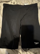 Boys Black Speedo Endurance Shorts Size 12