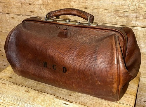Antique brown english leather - antique,
