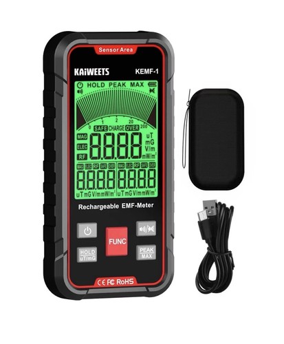 Kaiweets emf meter - kaiweets, radiation