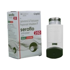 Asthma inhaler, 200 puffs - seroflo - Asthma Albuteral inhaler