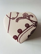 Brand New Genuine Pandora Pink & Red Leather Travel Jewellery Box