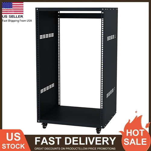 16u rack stand with caster - stand,