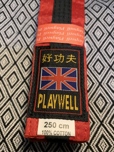 Playwell red belt with - belt,